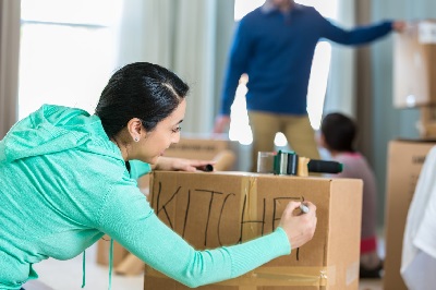 packing - boxing - moving